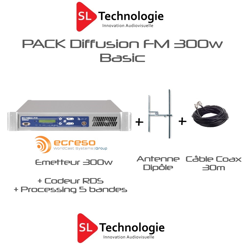 Pack Diffusion FM 300w Basic