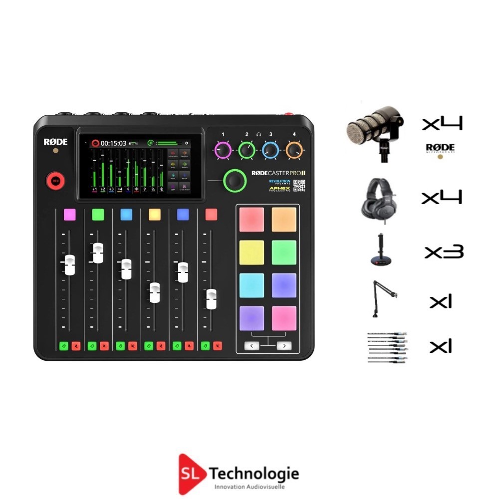 Pack Equipement Audio pour Podcast SLT.P007