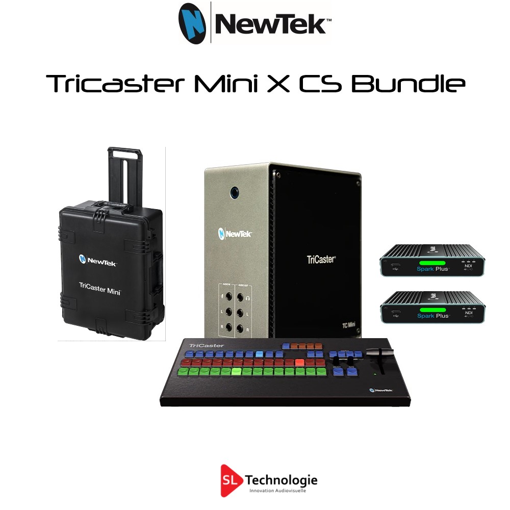 Tricaster Mini X Hdmi CS Bundle NewTek VIZRT