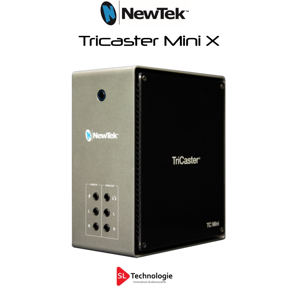 Tricaster Mini X NewTek – Mélangeur Vidéo Streaming