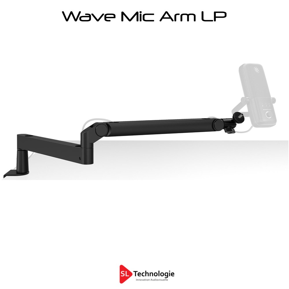 Wave Mic Arm LP Support Micro faible encombrement