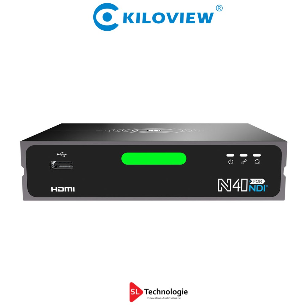 N40 Kiloview – UHD 4K Encodeur Décodeur HDMI NDI