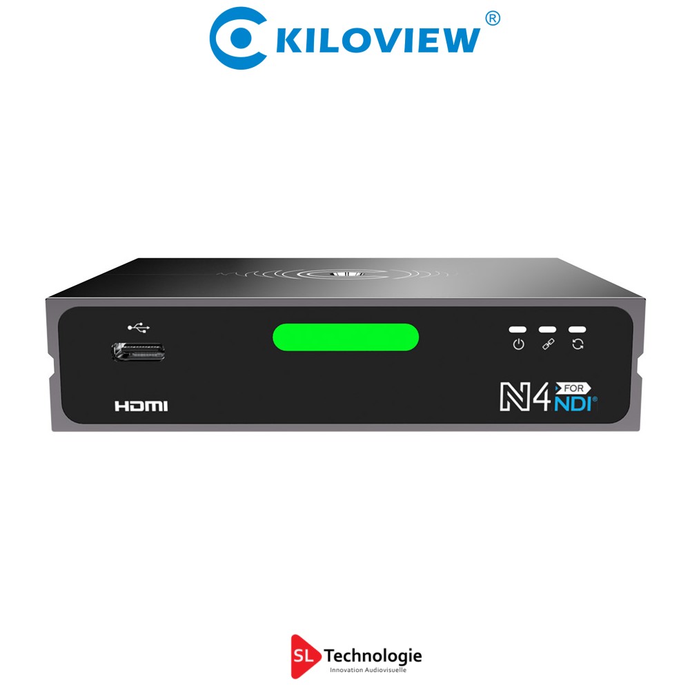 Kiloview N4 pour NDI 1080p60 Encodeur/décodeur HDMI 2.0 NDI