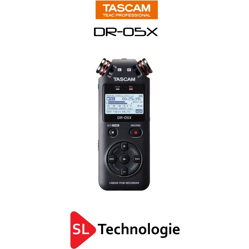 DR-05X Tascam – Enregistreur numérique Portable USB