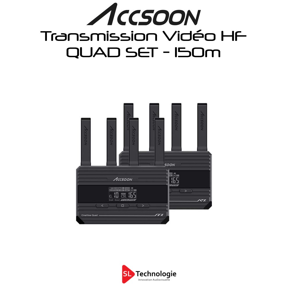 QUAD SET CineView Accsoon 150m