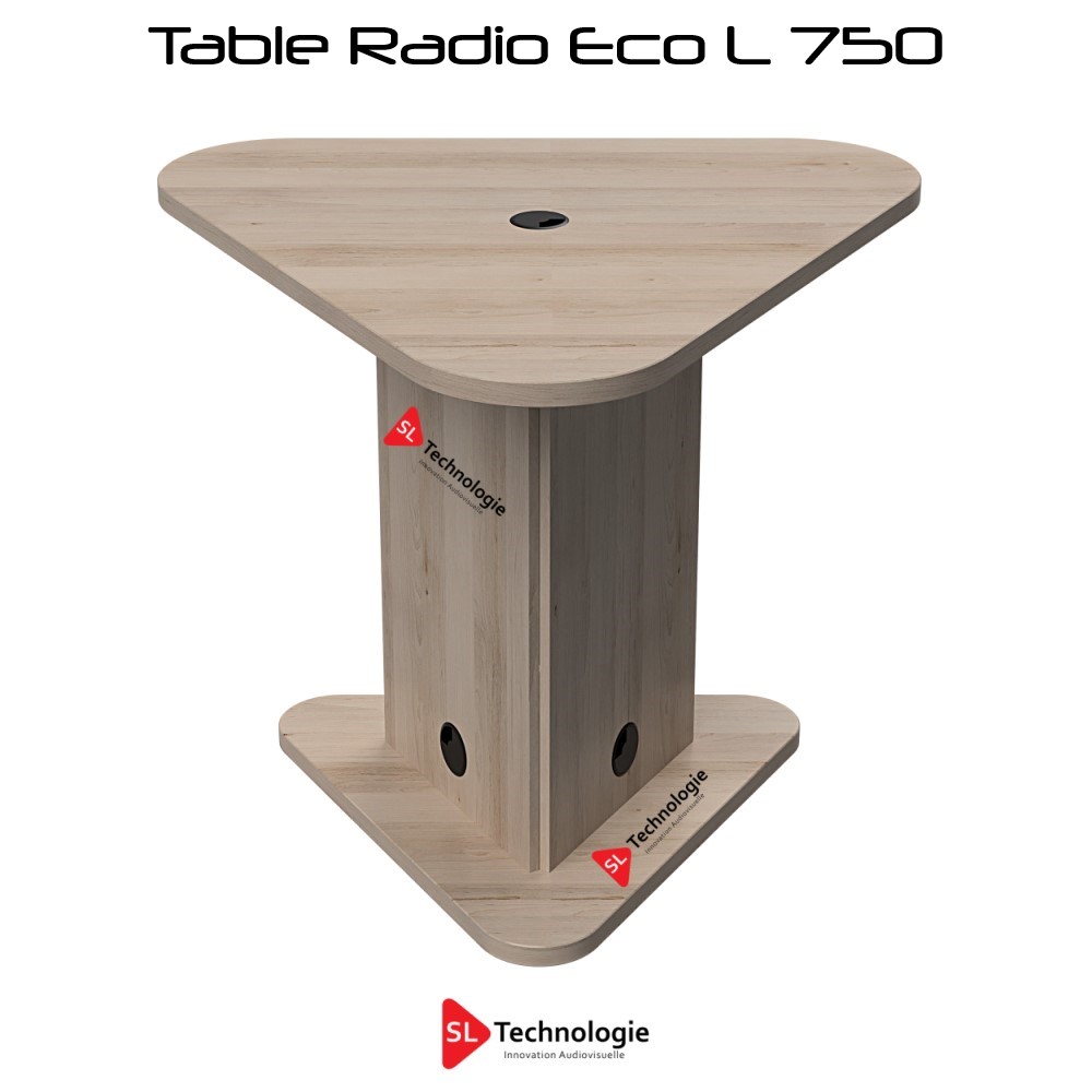 Table Radio Eco L 750mm de haut