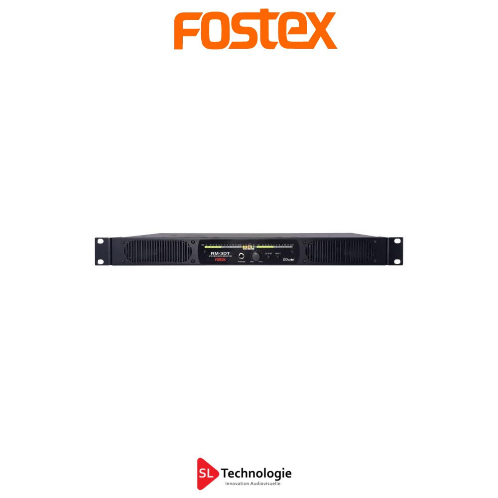 RM-3 DT FOSTEX Enceinte Amplifiée Rack DANTE