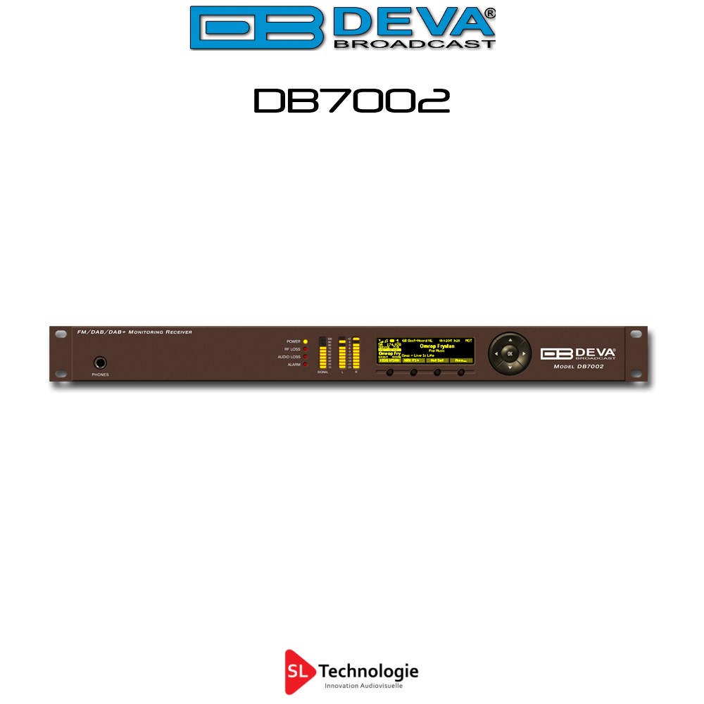 DB7002 DEVA Récepteur de surveillance FM/DAB/DAB+