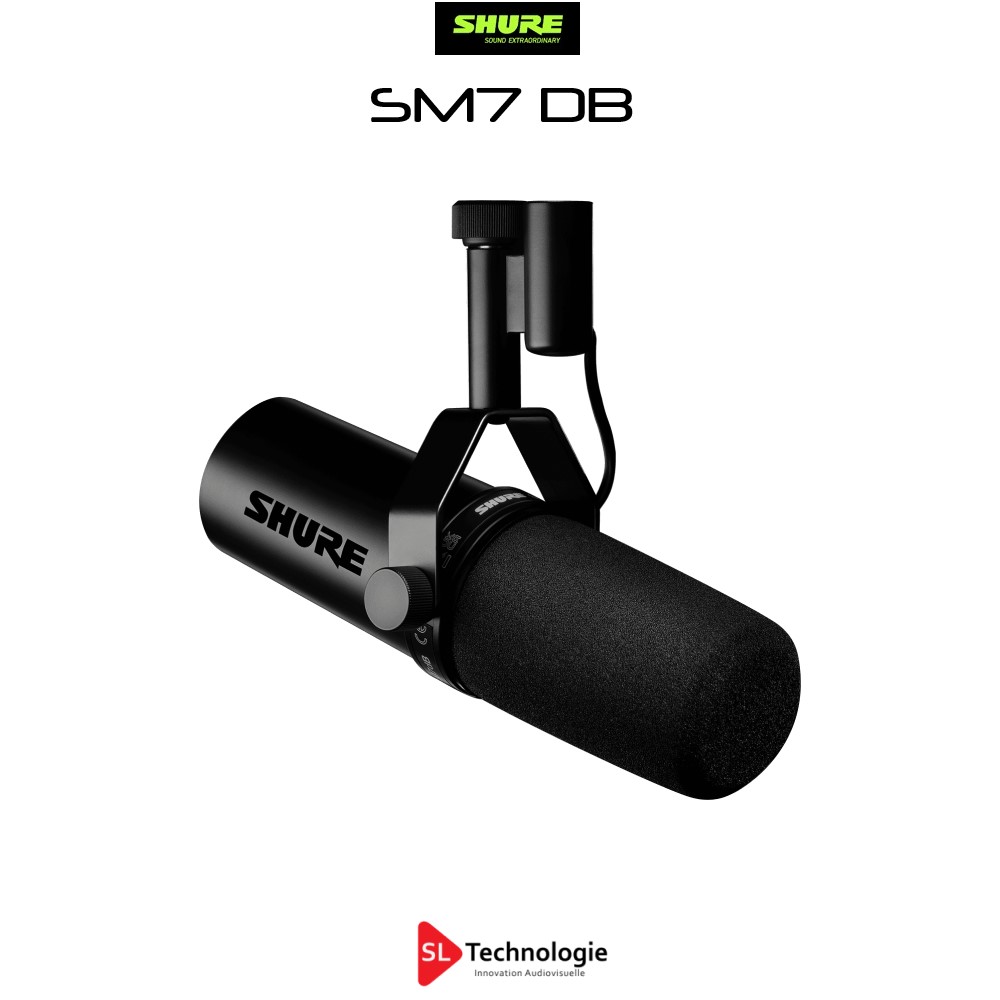 SM7DB SHURE Microphone Broadcast