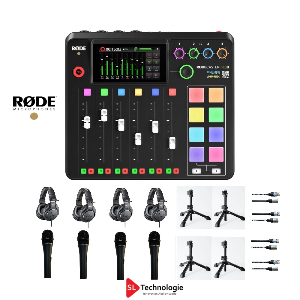 Pack Equipements Audio Podcast Mobile SLT.P006.2