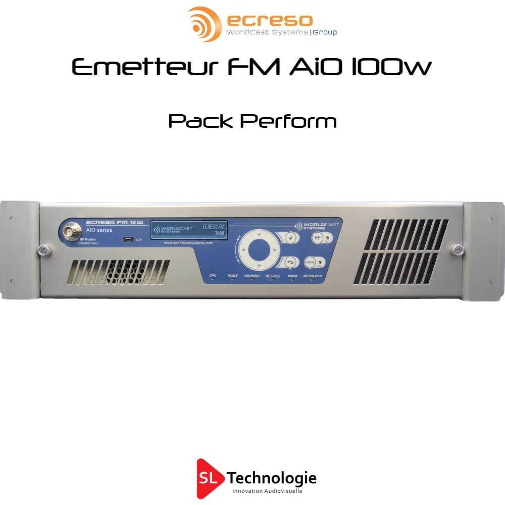 Emetteur FM AIO 100w Pack Perform ECRESO