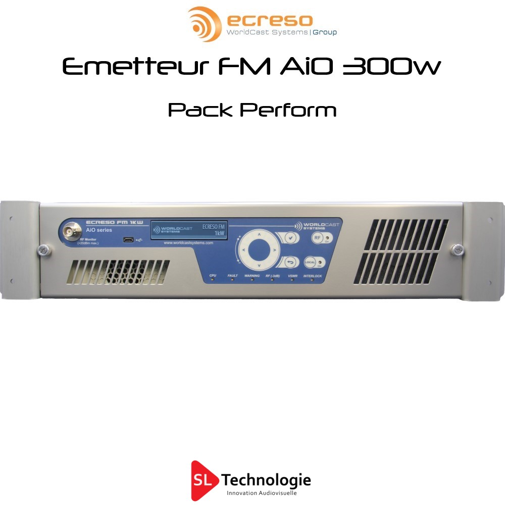 Emetteur FM AIO 300w Pack Perform ECRESO