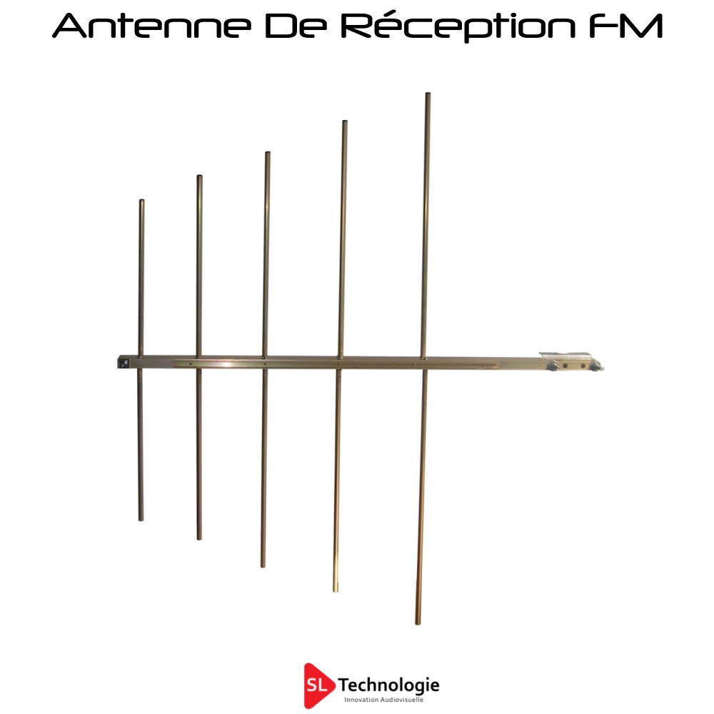 Antenne De Réception FM Large Bande Aluminium