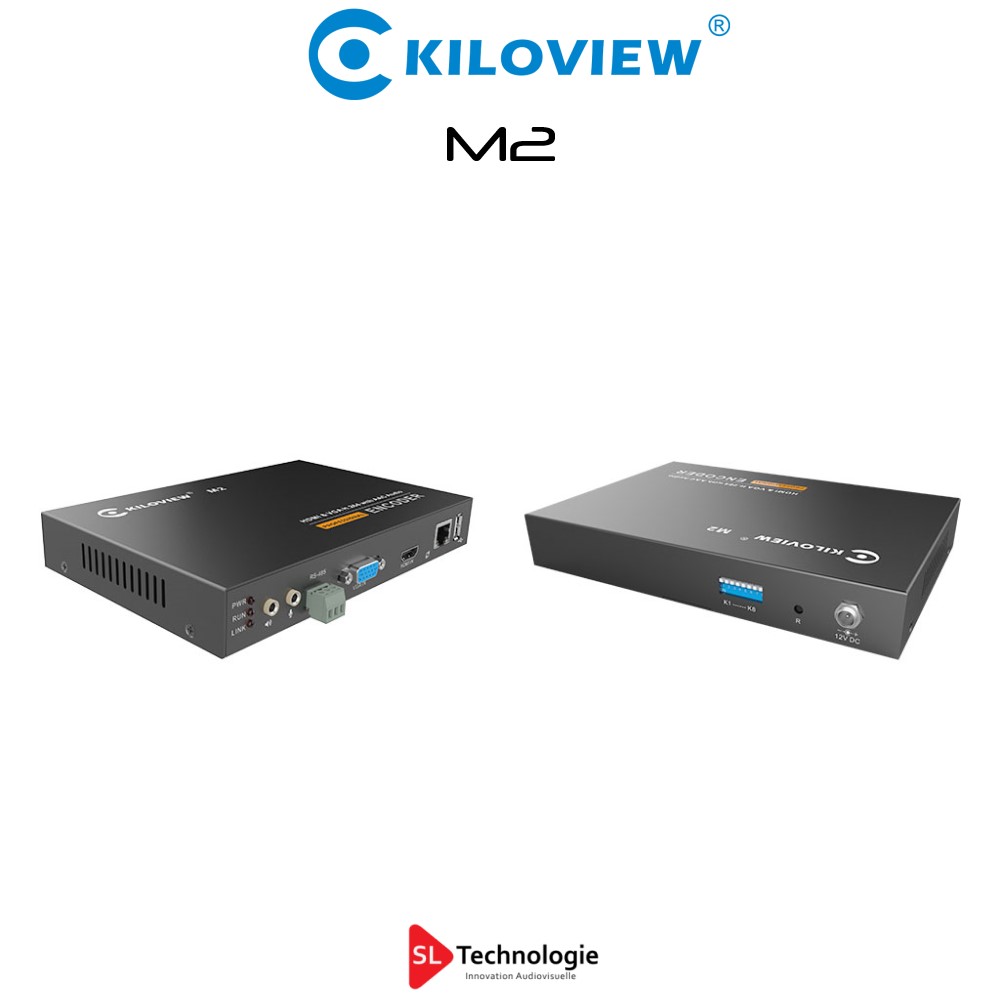 M2 Kiloview Encodeur vidéo H.264 HDMI+VGA
