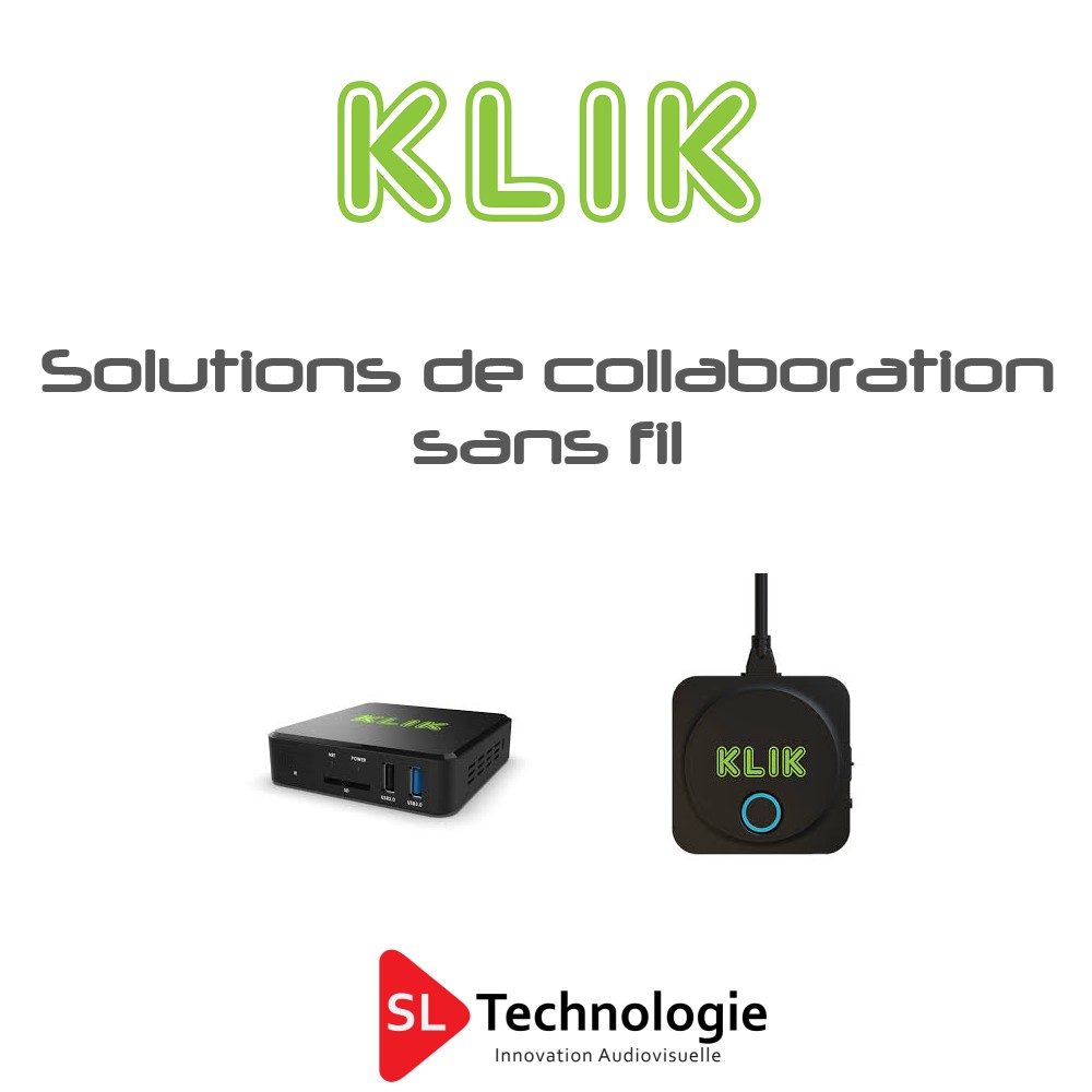 Lire la suite à propos de l’article KLIK – SYSTÈMES DE PARTAGE D’ÉCRAN ET DE COLLABORATION SANS FIL