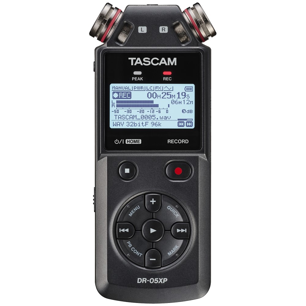 DR-05XP Tascam Enregistreur Numérique Portable