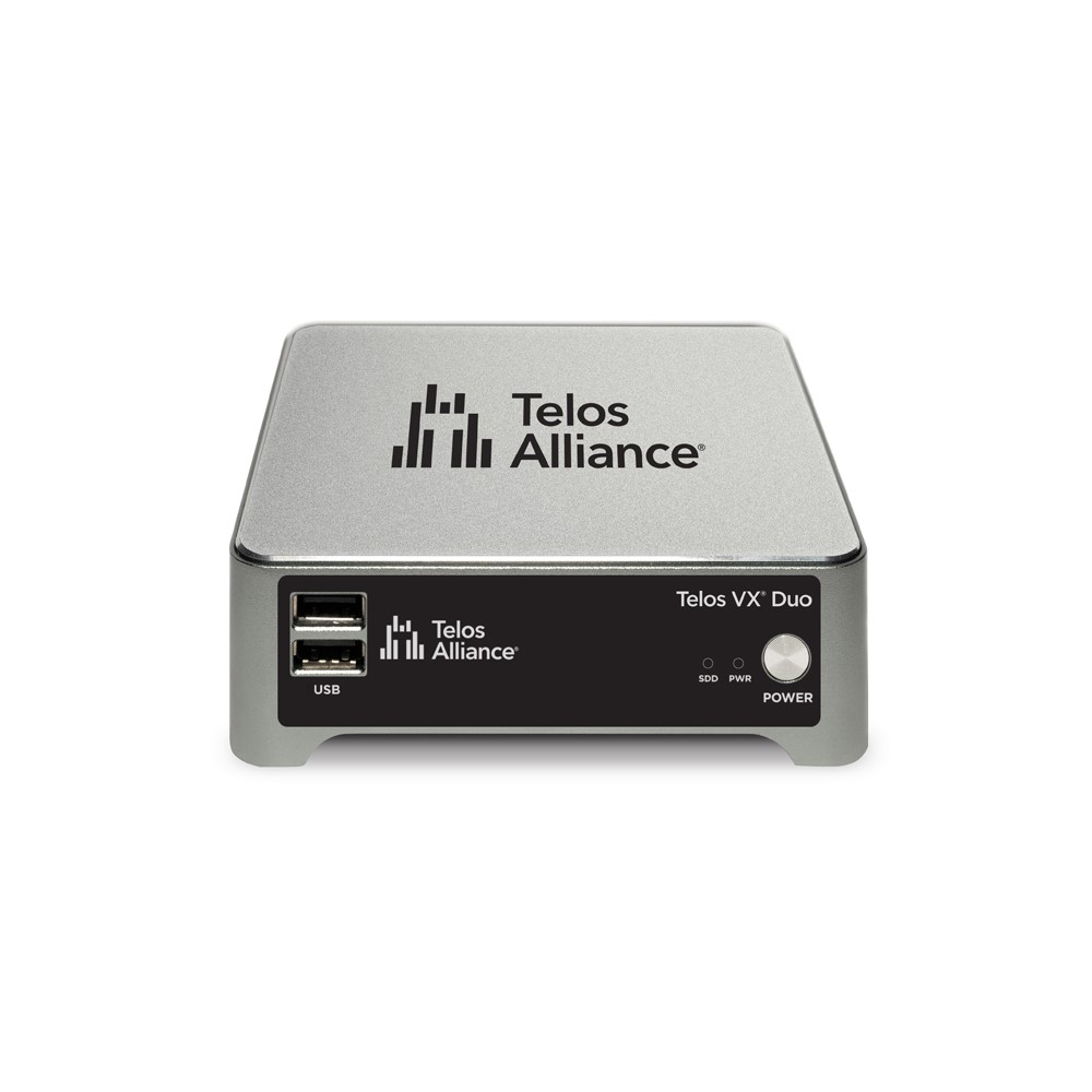 VX Duo Telos Alliance Insert Téléphonique VoIP