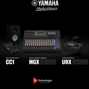 Lire la suite à propos de l’article News Yamaha Audio Pro: Mixage numériques MGX, interfaces audio URX et contrôleur USB CC1
