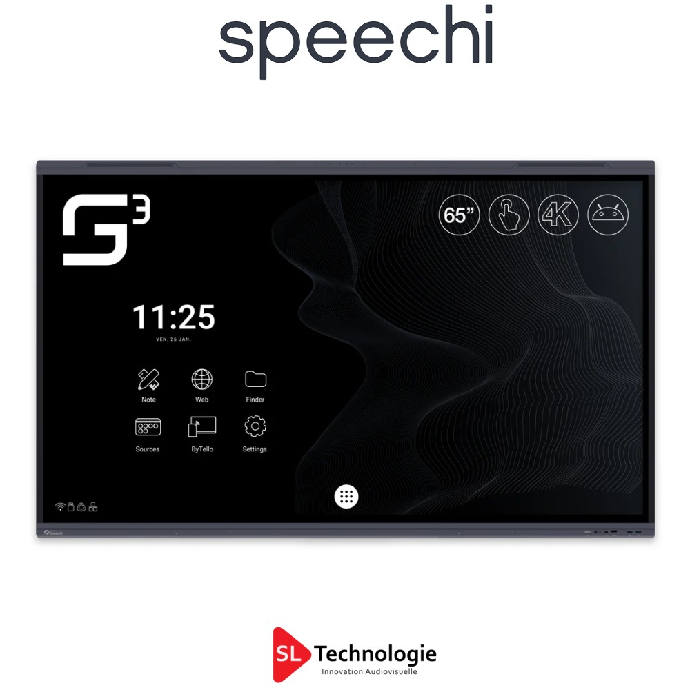 SuperGlass 3 SpeechiTouch 65″