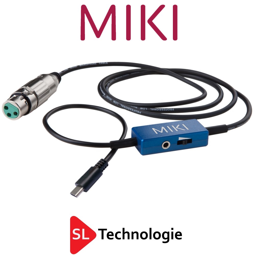 MIKI Digital DX – Câble d'interface audio USB-C