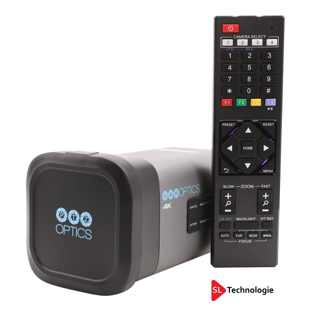 Studio 4K 12X PTZOptics Caméra Fixe BroadCast - GRAY