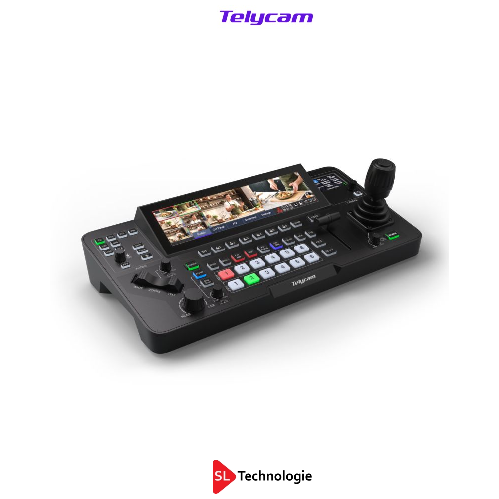 Telycam Mix One – Mélangeur Vidéo Tout-en-Un PTZ & Streaming 6 Entrées
